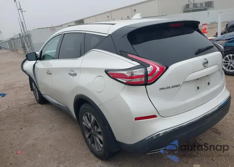 2017 Nissan Murano S from USA, damaged, VIN 5N1AZ2MG3HN120351